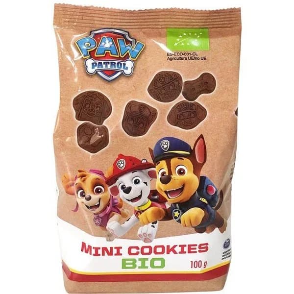 Galletas Paw Patrol bio MAXIES, bolsa 100 g - 1 ud - Imagen del producto en Findit