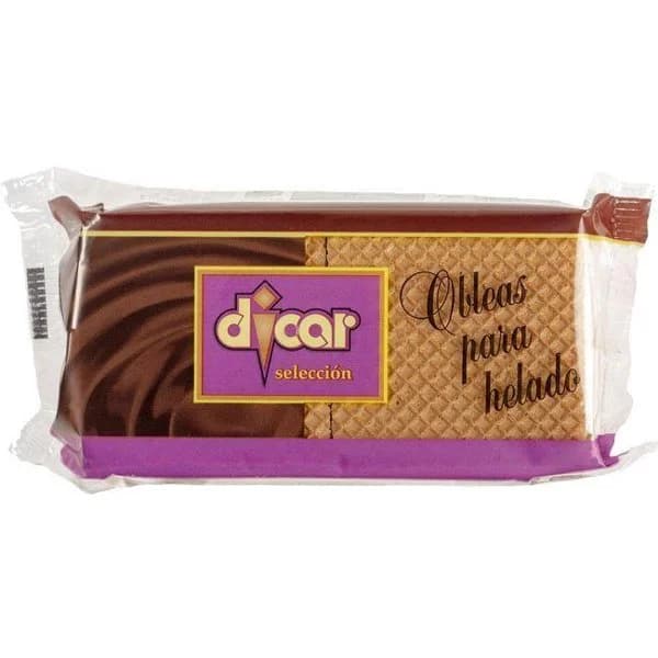Obleas para helado DICAR, 20 uds, paquete 35 g - 1 ud - Imagen del producto en Findit