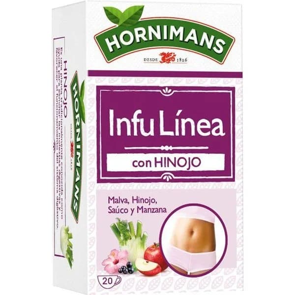 Infulínea HORNIMANS, caja 20 sobres - 20 ud - Imagen del producto en Findit
