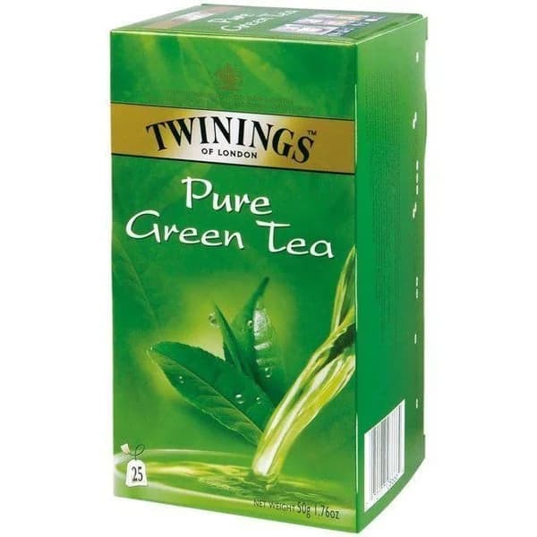 Té verde Java TWININGS, caja 25 sobres - 1 ud - Imagen del producto en Findit