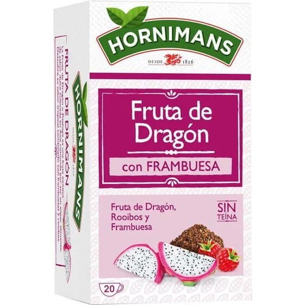 Infusión fruta de dragón HORNIMANS, caja 20 sobres - 1 ud - Imagen del producto en Findit