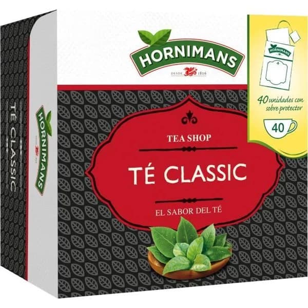 Té classic HORNIMANS, caja 40 sobres - 1 ud - Imagen del producto en Findit