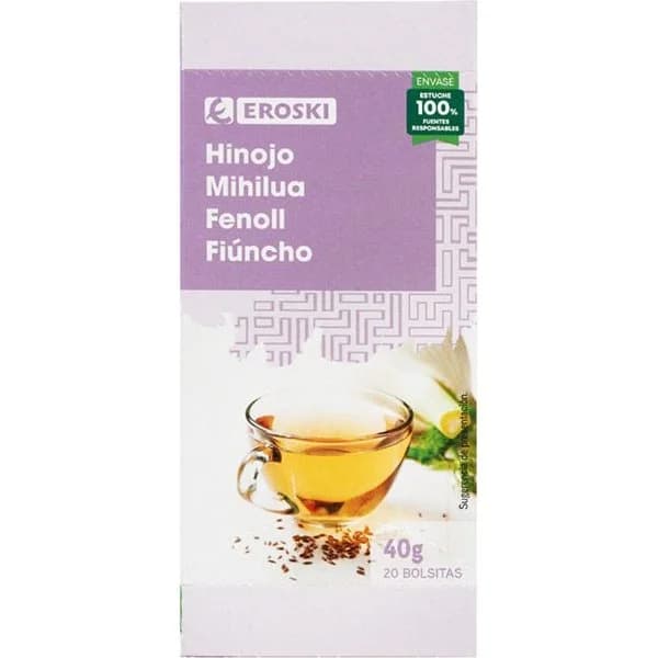 Hinojo EROSKI, caja 20 uds - 20 ud - Imagen del producto en Findit