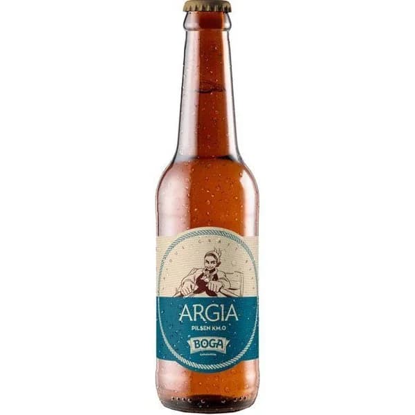 Cerveza Argia Pilsen BOGA, botellín 33 cl - 1 ud - Imagen del producto en Findit