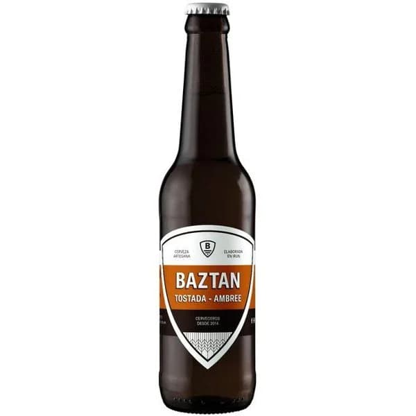Cerveza tostada Baztán BIDASSOA, botellin 33 cl - 1 ud - Imagen del producto en Findit