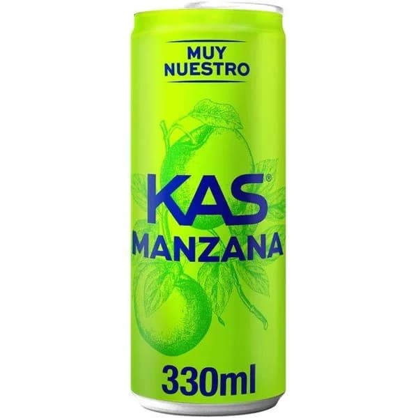 Refresco de manzana KAS, lata 33 cl - 1 ud - Imagen del producto en Findit