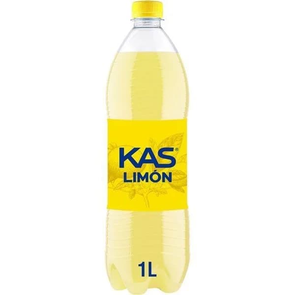 Refresco de limón KAS, botella 1 litro - 1 ud - Imagen del producto en Findit