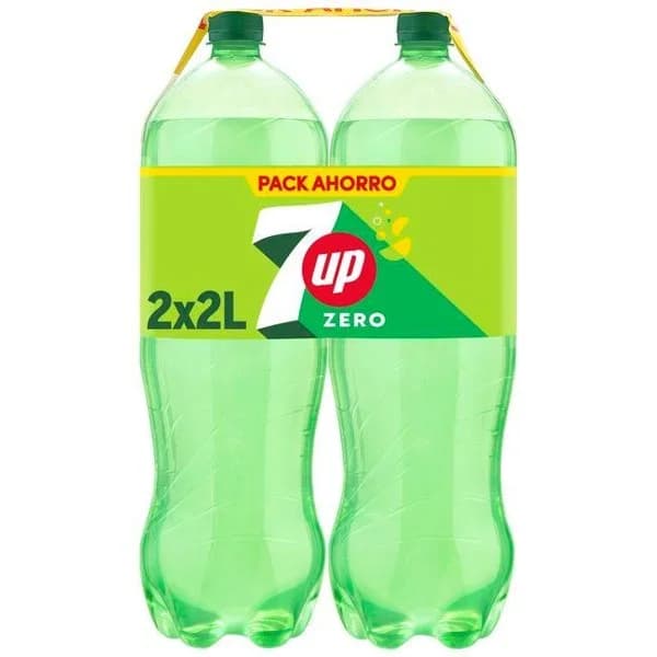 Refresco de lima limón sin azúcar SEVEN UP ZERO, pack 2x2 litros - 1 ud - Imagen del producto en Findit