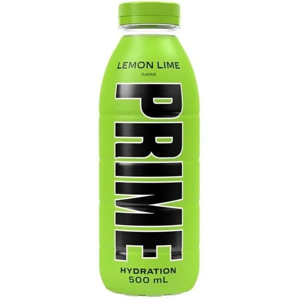 Bebida isotónica Lemon Lime PRIME, botella 50 cl - 1 ud - Imagen del producto en Findit