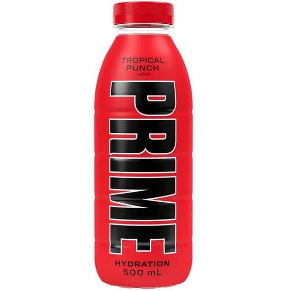 Bebida Isotónica Tropical Punch PRIME, botella 50 cl - 1 ud - Imagen del producto en Findit