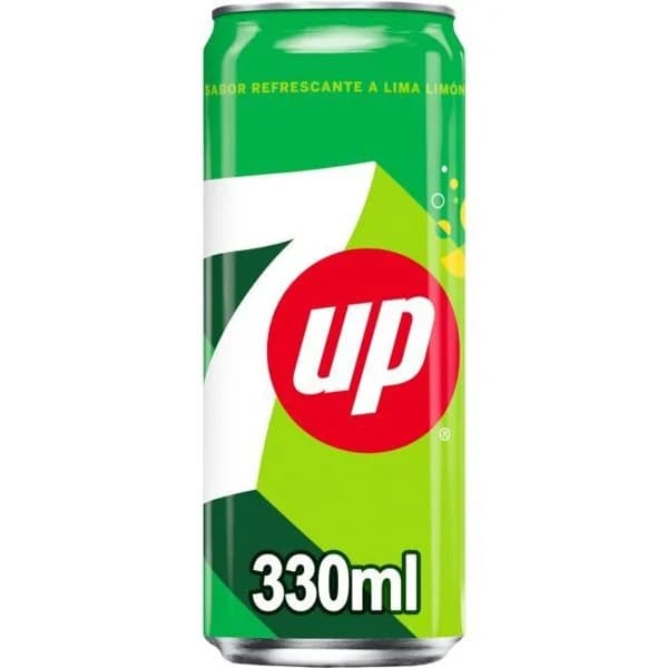 Refresco de lima-limón SEVEN UP, lata 33 cl - 0.33 l - Imagen del producto en Findit