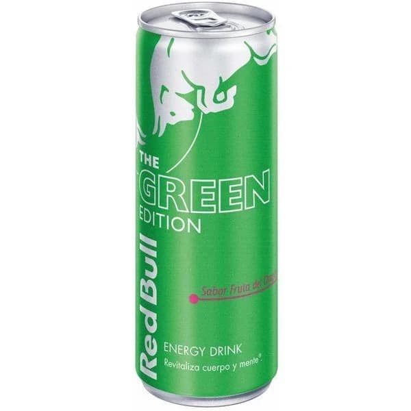Bebida energética sabor fruta del dragón RED BULL, lata 25 cl - 1 ud - Imagen del producto en Findit