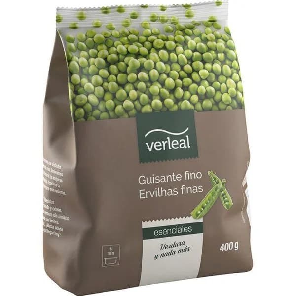 Guisante fino VERLEAL, bolsa 400 g - 1 ud - Imagen del producto en Findit