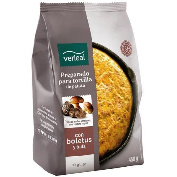 Preparado de tortilla, boletus y trufa VERLEAL, bolsa 450 g - 1 ud - Imagen del producto en Findit