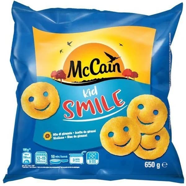 Patatas kid smile MCCAIN, bolsa 650 g - 1 ud - Imagen del producto en Findit