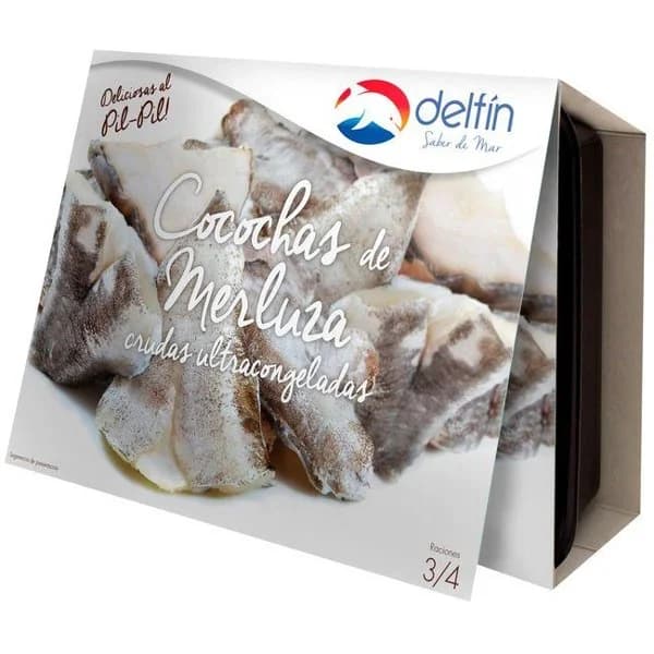 Kokotxas de merluza DELFIN, caja 400 g - 1 ud - Imagen del producto en Findit