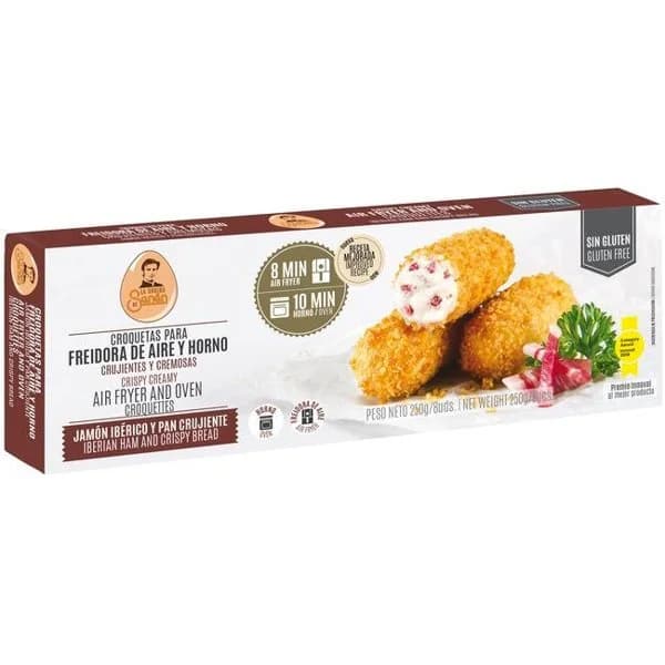 Croquetas de jamón ibérico LA COCINA DE SENÉN, caja 250 g - 1 ud - Imagen del producto en Findit