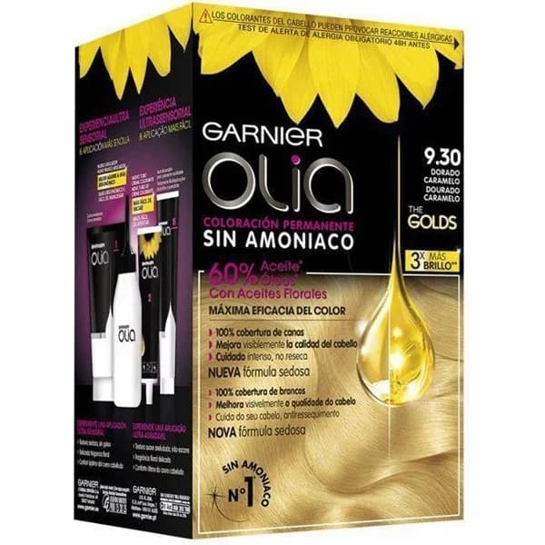 Tinte golds 9.30 OLIA, pack 1 ud - 1 ud - Imagen del producto en Findit