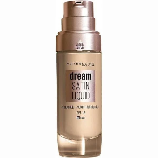 Maquillaje sérum Dream Satin 40 Fawn MAYBELLINE, pack 1 ud - 1 ud - Imagen del producto en Findit