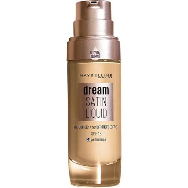 Maquillaje sérum Dream S. 24 Golden Beige MAYBELLINE, pack 1 ud - 1 ud - Imagen del producto en Findit