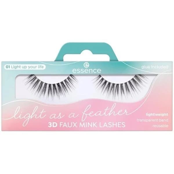 Pestañas sintéticas light as a feather 3d 01 ESSENCE, 1 ud - 1 ud - Imagen del producto en Findit