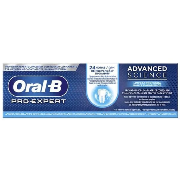 Dentifrico sience ORAL B pro expert advance, tubo 75 ml - 1 ud - Imagen del producto en Findit