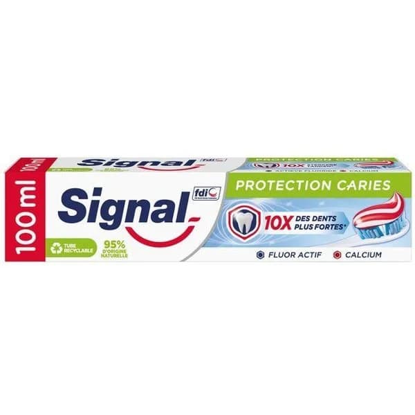 Dentífrico anticaries SIGNAL, tubo 100 ml - 1 ud - Imagen del producto en Findit