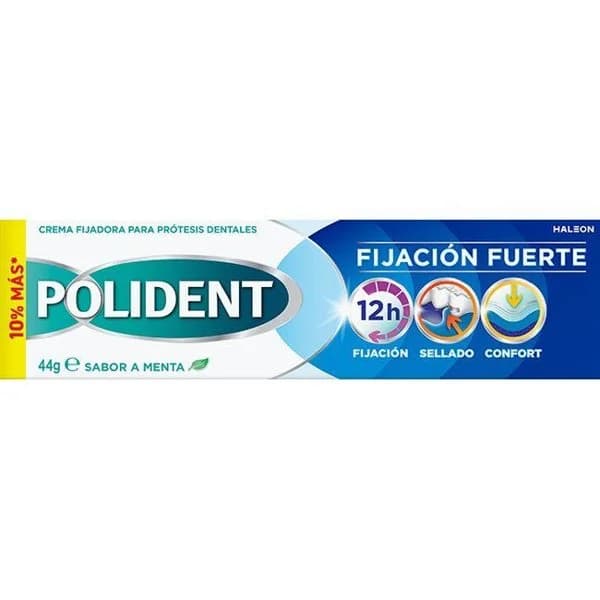 Crema fijadora dentadura postiza original POLIDENT, tubo 44 g - 0.04 kg - Imagen del producto en Findit