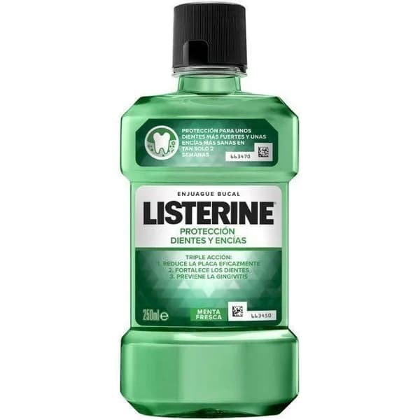 Enjuague bucal dientes-encías LISTERINE, botella 250 ml - 1 ud - Imagen del producto en Findit