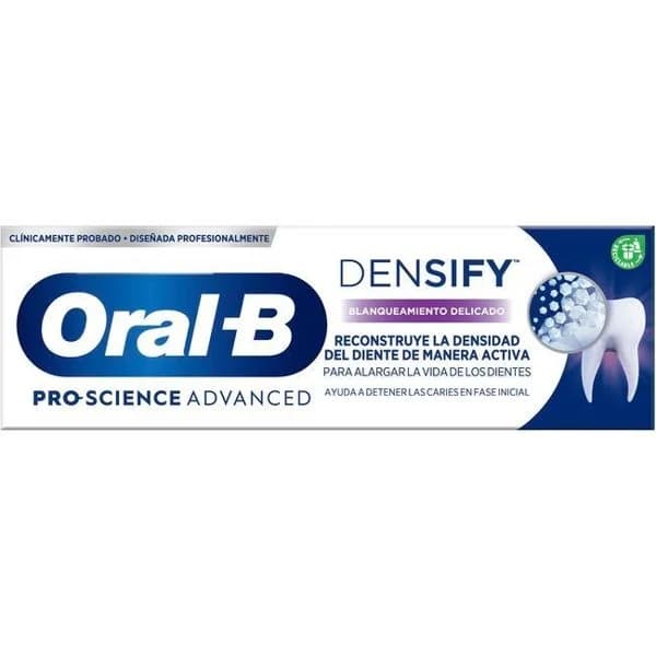 Dentífrico blancura delicada ORAL- B DENSIFY, tubo 75 ml - 1 ud - Imagen del producto en Findit