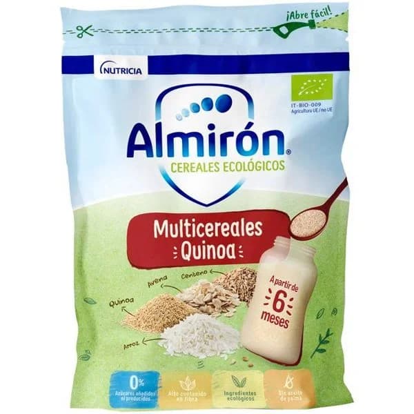 Multicereales con quinoa ecológicos ALMIRÓN, bolsa 200 g - 1 ud - Imagen del producto en Findit