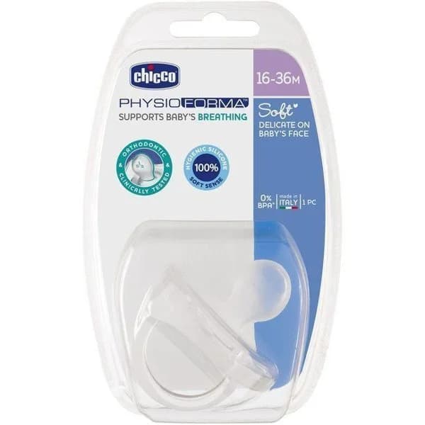Todogoma soft transparente 12+ CHICCO, pack 1 unid. - 1 ud - Imagen del producto en Findit