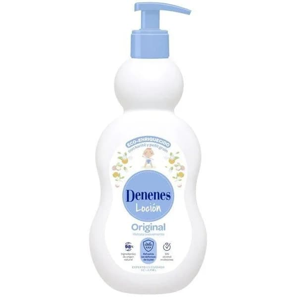 Loción corporal hidratante original DENENES, dosificador 400 ml - 1 ud - Imagen del producto en Findit