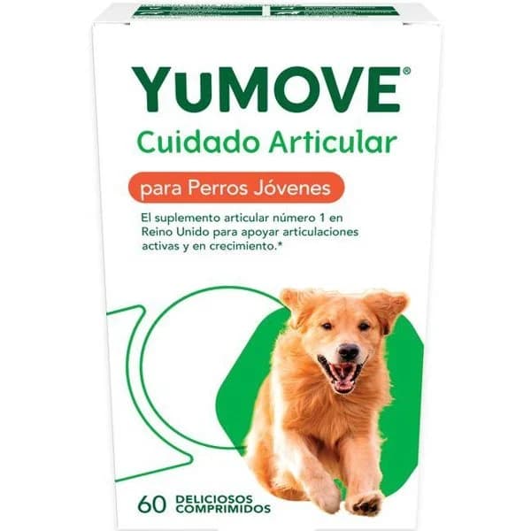 Cuidado articular perros jóvenes y activos YUMOVE, caja 60 uds - 1 ud - Imagen del producto en Findit