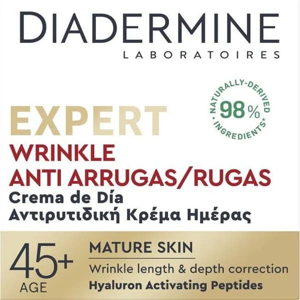 Crema de día expert wrinkle anti arrugas DIADERMINE, tarro 50 ml - 1 ud - Imagen del producto en Findit
