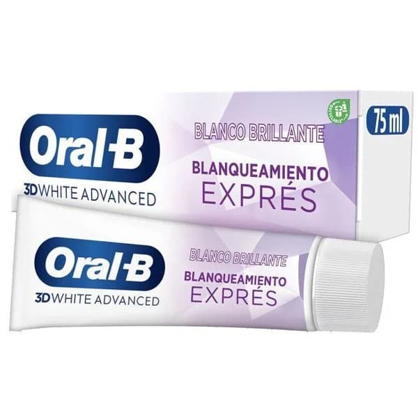 Dentífrico express blanco ORAL-B 3DW, tubo 75 ml - 1 ud - Imagen del producto en Findit