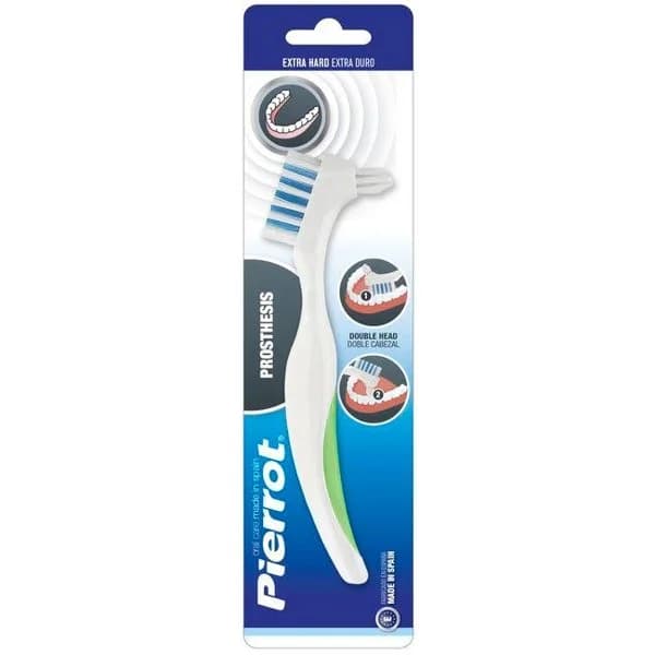 Cepillo para protesis dental doble cabezal PIERROT, pack 1 ud - 1 ud - Imagen del producto en Findit