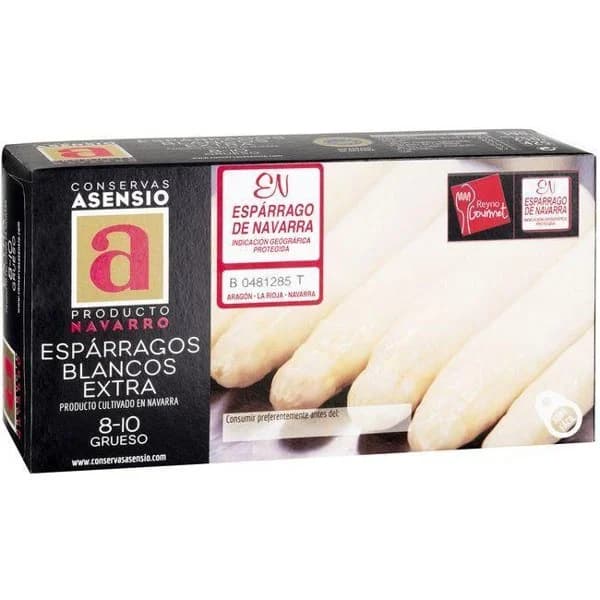 Espárrago IGP 8/10 ASENSIO, lata 250 g - 0.25 kg - Imagen del producto en Findit