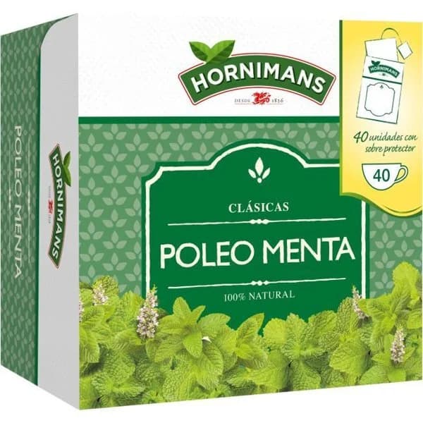 Poleo menta HORNIMANS, caja 40 sobres - 1 ud - Imagen del producto en Findit