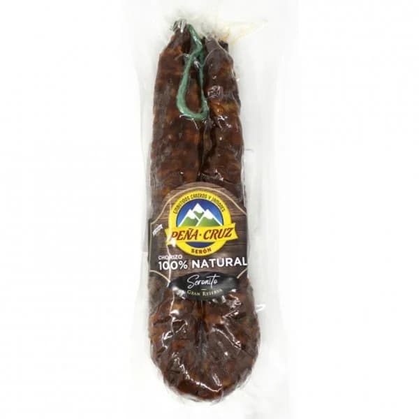 Chorizo Natural Seronito Peña Cruz sin gluten 240 g - 0.24 kg - Imagen del producto en Findit
