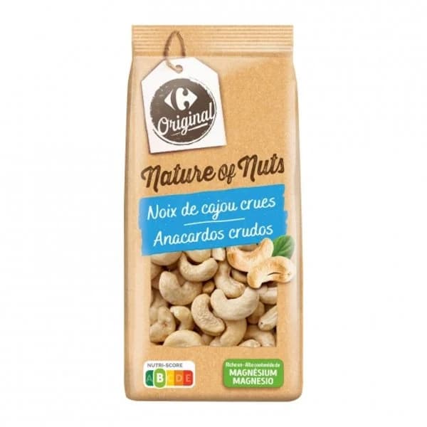 Anacardo crudo Original Carrefour 200 g. - 0.2 kg - Imagen del producto en Findit
