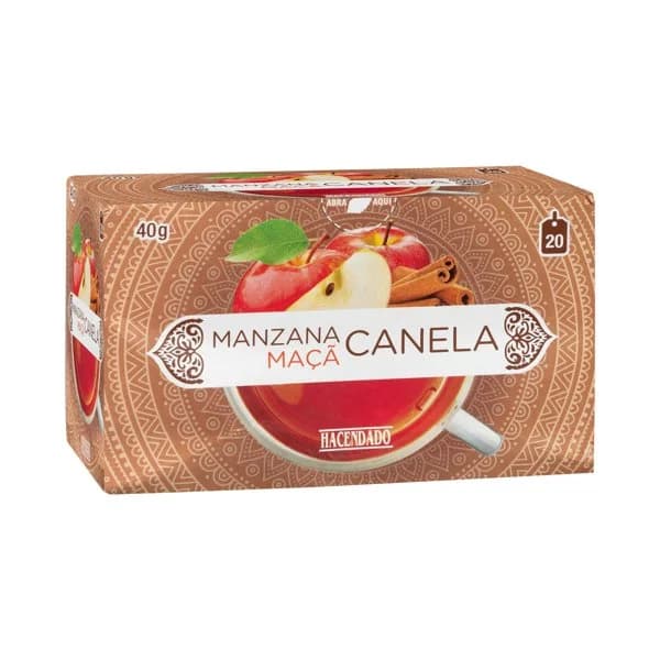 Infusión manzana y canela Hacendado - 0.04 kg - Imagen del producto en Findit