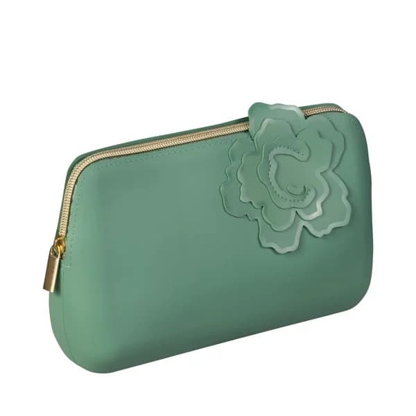 Neceser verde flor mediano Uahuu - 1 ud - Imagen del producto en Findit