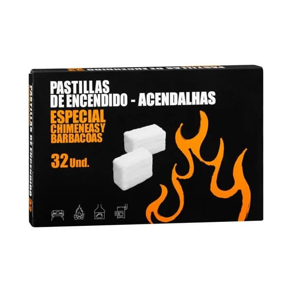 Pastillas enciende fuegos Encendido - 31.25 ud - Imagen del producto en Findit