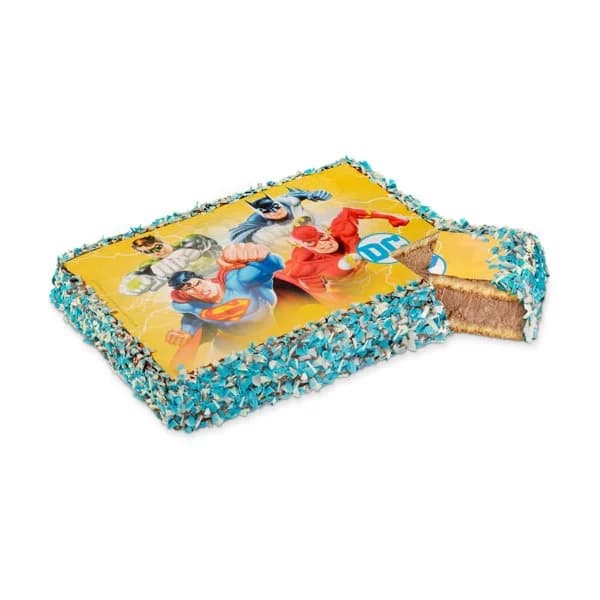 Tarta infantil DC Comics Hacendado congelada - 1.4 kg - Imagen del producto en Findit