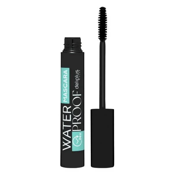 Máscara de pestañas Waterproof Deliplus negro - 1 ud - Imagen del producto en Findit
