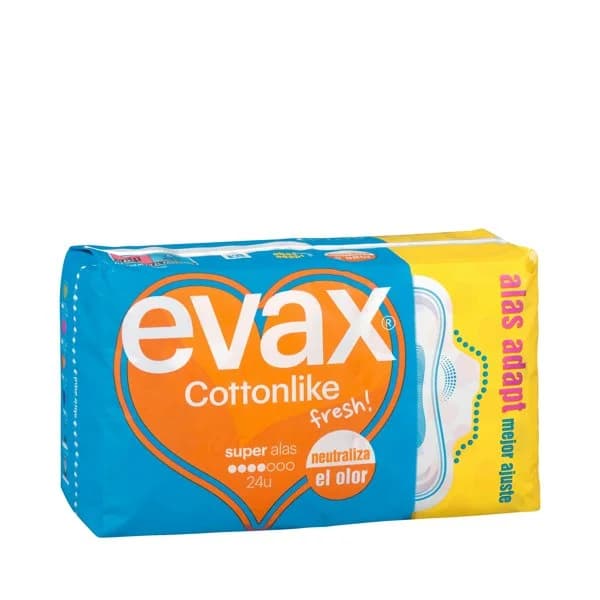 Compresa con alas super Evax cotton like fresh - 23.9 ud - Imagen del producto en Findit