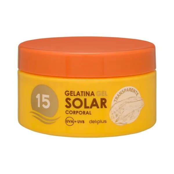 Gelatina solar corporal Deliplus FPS 15 - 1 ud - Imagen del producto en Findit