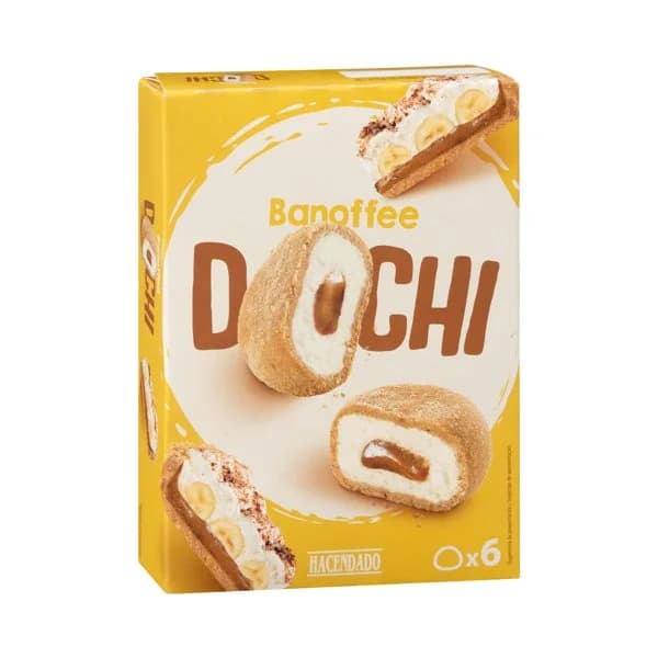 Helado Dochi Banoffee Hacendado de banana y masa de galleta - 0.22 l - Imagen del producto en Findit