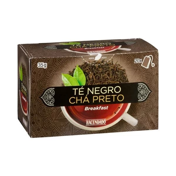 Té negro Hacendado - 0.04 kg - Imagen del producto en Findit